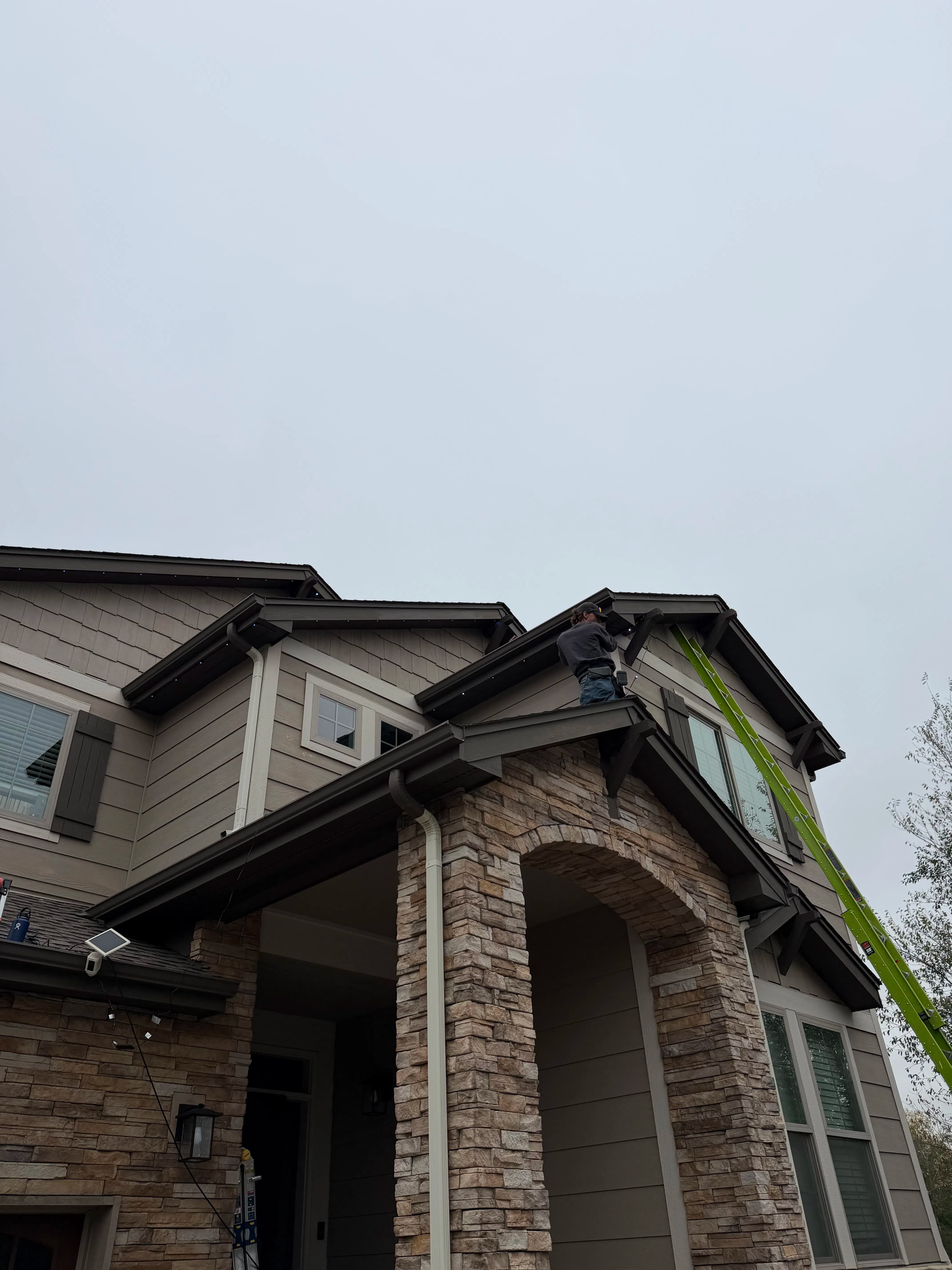 Project Permanent Holiday Lighting Installation in Littleton image