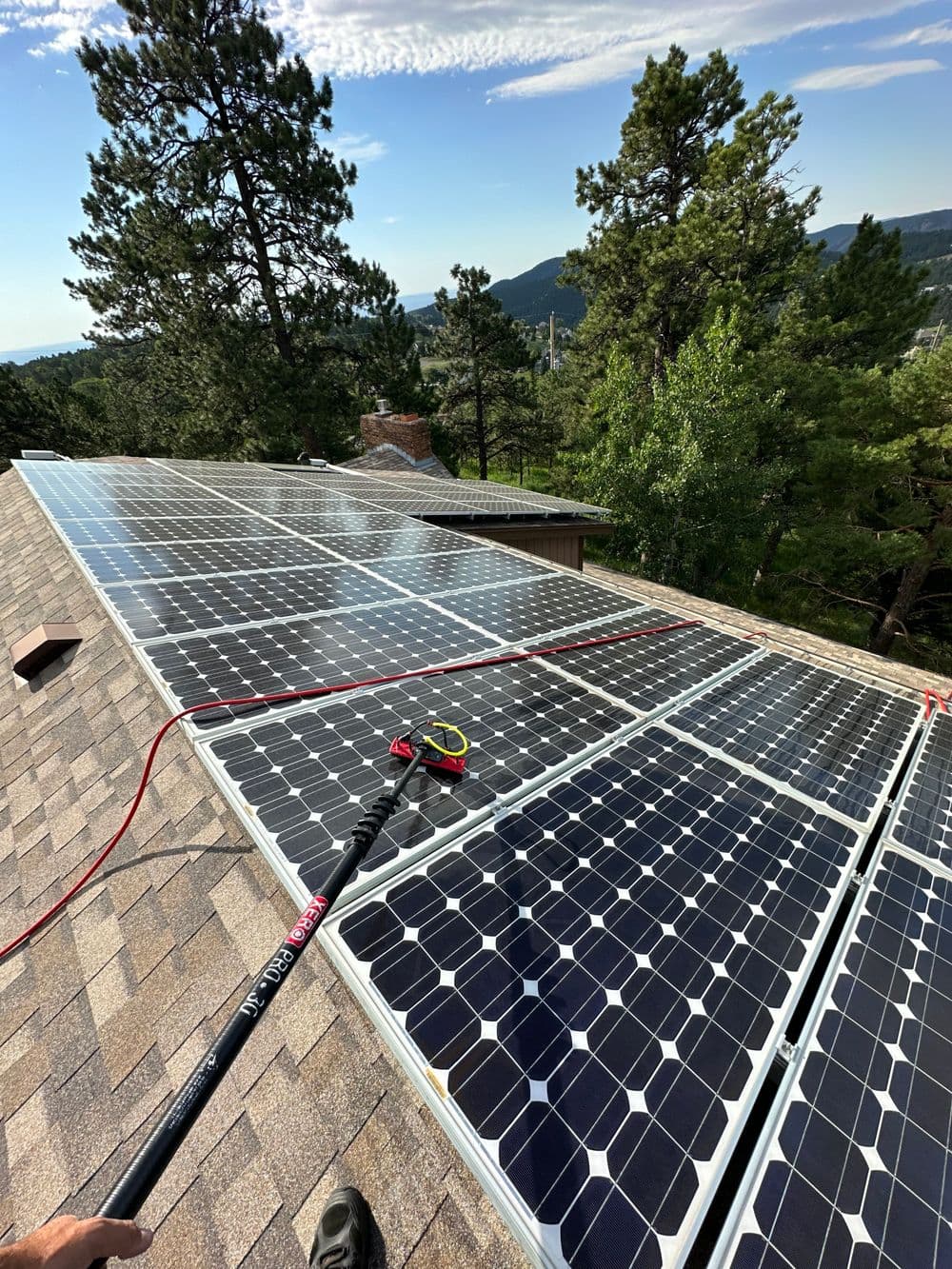 Solar Panel Cleaning Project