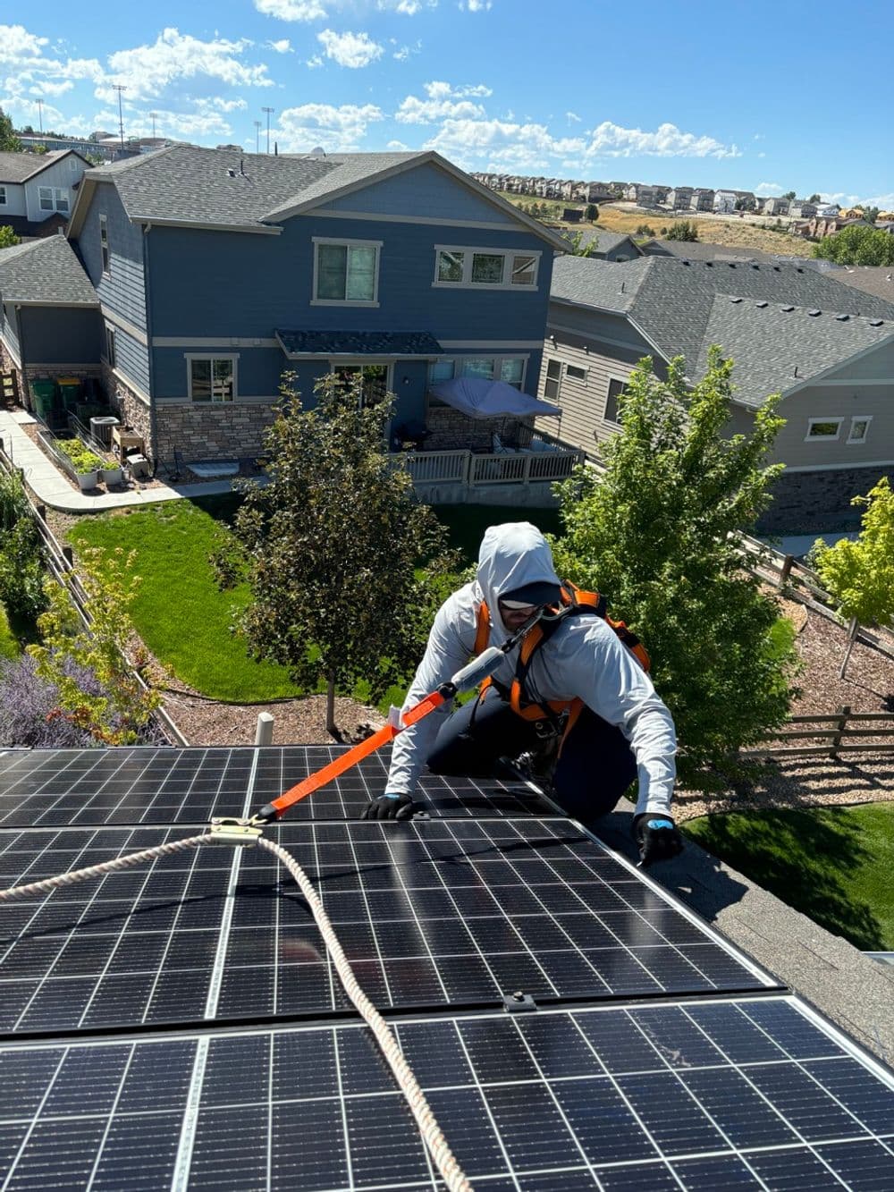 Solar Panel Cleaning Project