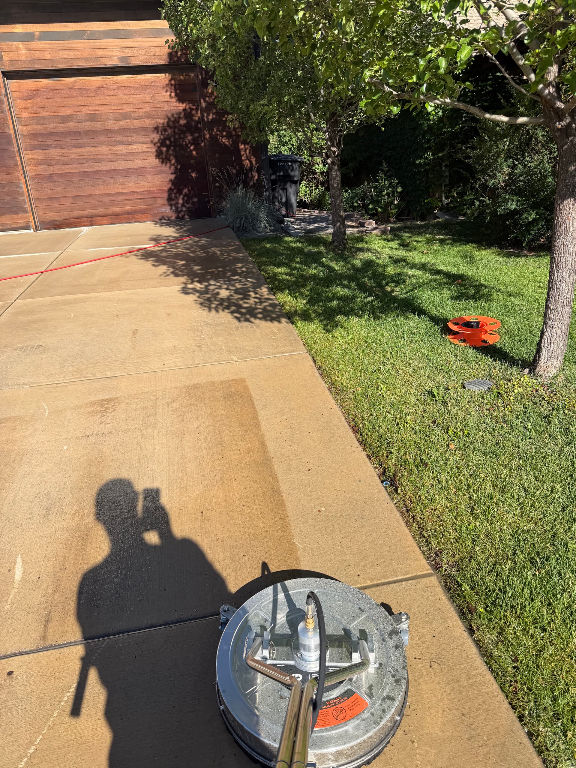 Driveway Surface Cleaning Underway in Cherry Creek image
